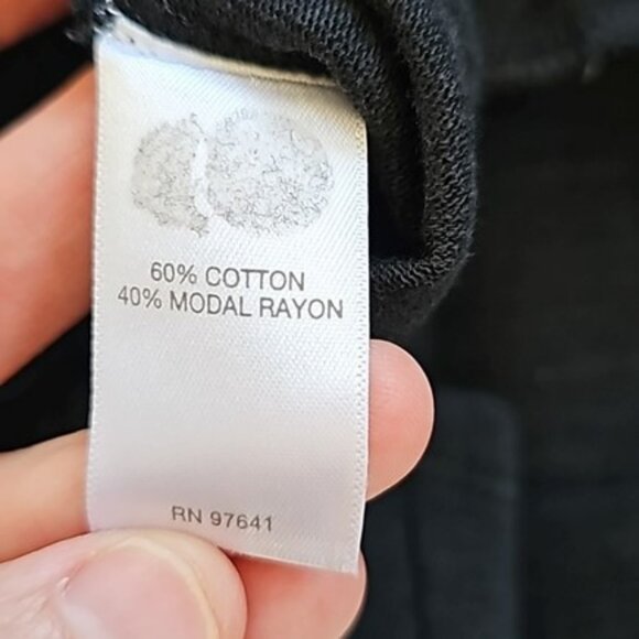 J. Jill Women's Mini Dress Size XS Petite Black Knit Relaxed Fit Stretchy A Line - Picture 12 of 14